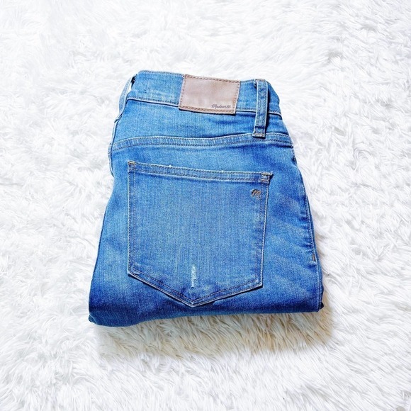 Madewell Cali Demi-Boot Denim Jeans Button Fly SZ25 - Picture 8 of 9